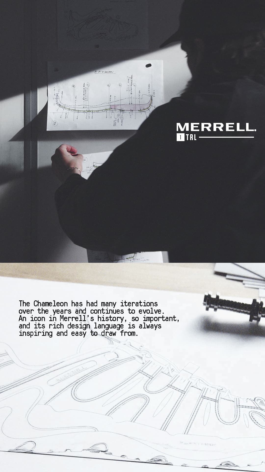 多變的Chameleon鞋款訴說了MERRELL 研發此款20年來的設計故事